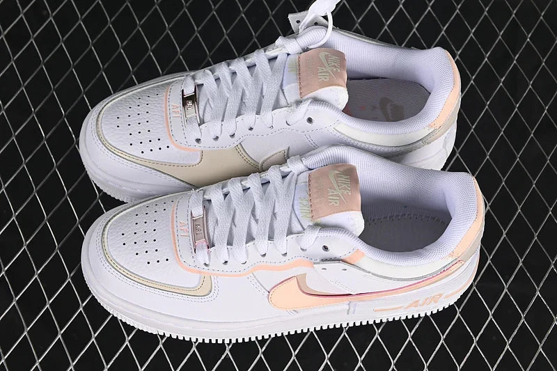 Nike Air Force 1 Shadow "White/Peach"