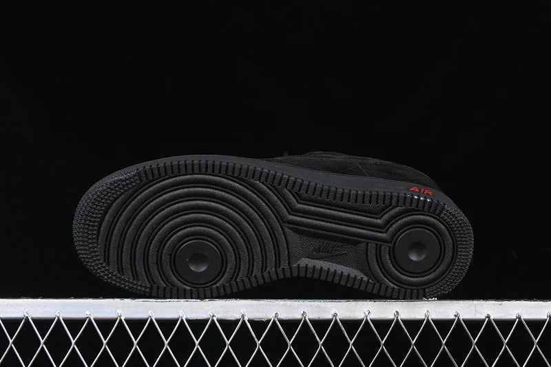 Nike Air Force 1 Shadow "Multi Swoosh Black/Crimson"