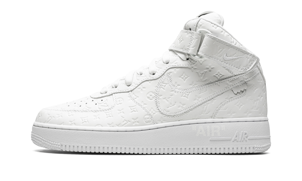 Louis Vuitton Air Force 1 Mid "Virgil Abloh - White/White" 1A9V90