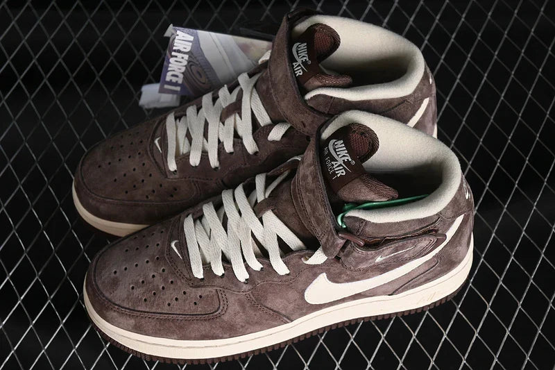 Nike Air Force 1 Mid "Chocolate/Cream"