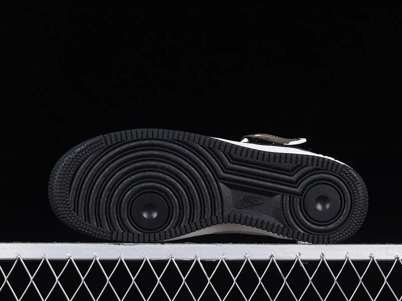 Nike Air Force 1 Mid "Black/Brown/White"