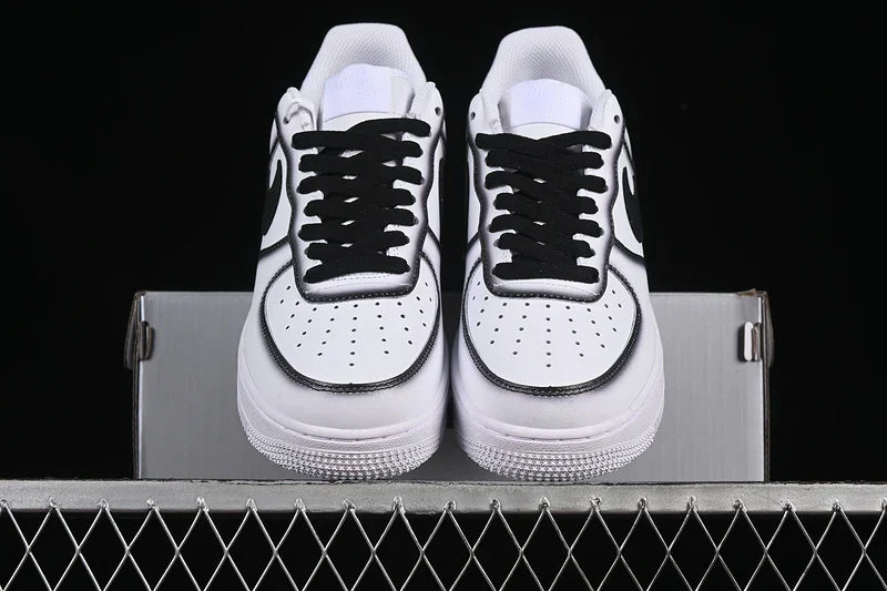 Nike Air Force 1 "White/Swoosh Black"