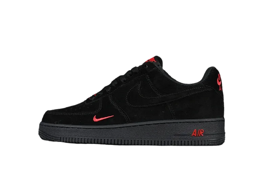 Nike Air Force 1 Shadow "Multi Swoosh Black/Crimson"
