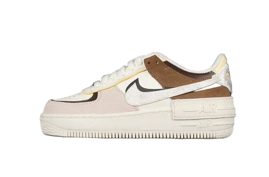 Nike Air Force 1 Shadow "White/Broen"
