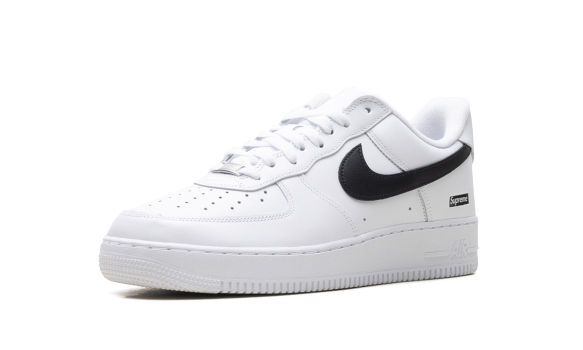Air Force 1 Low "Supreme - Mini Box Logo White / Black" CU9225 102