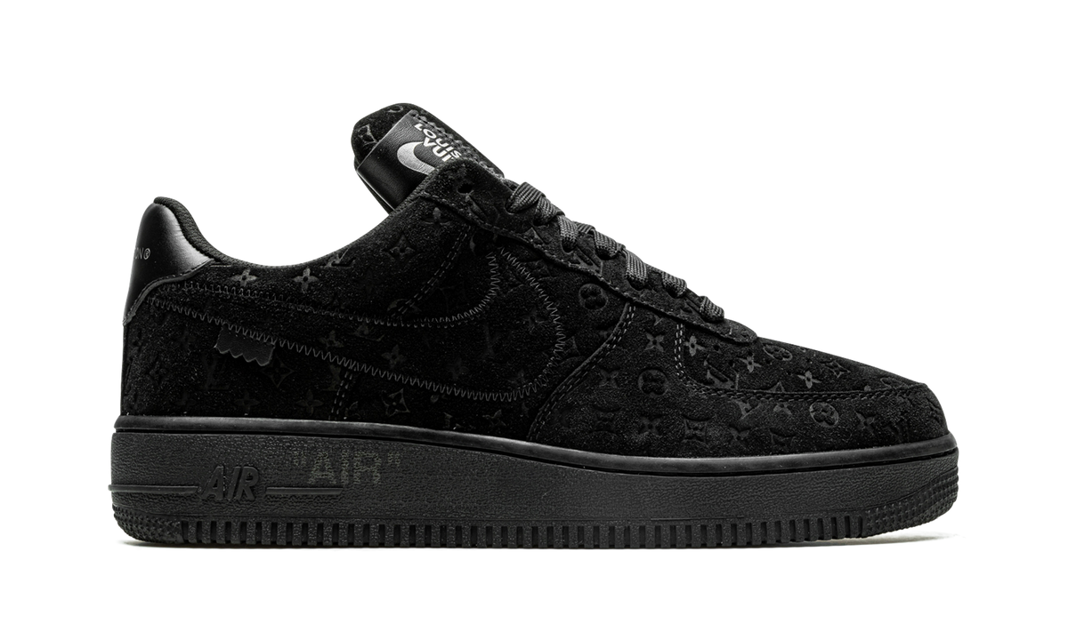 Louis Vuitton Air Force 1 Low "Virgil Abloh - BLACK/BLACK" 1A9VD6