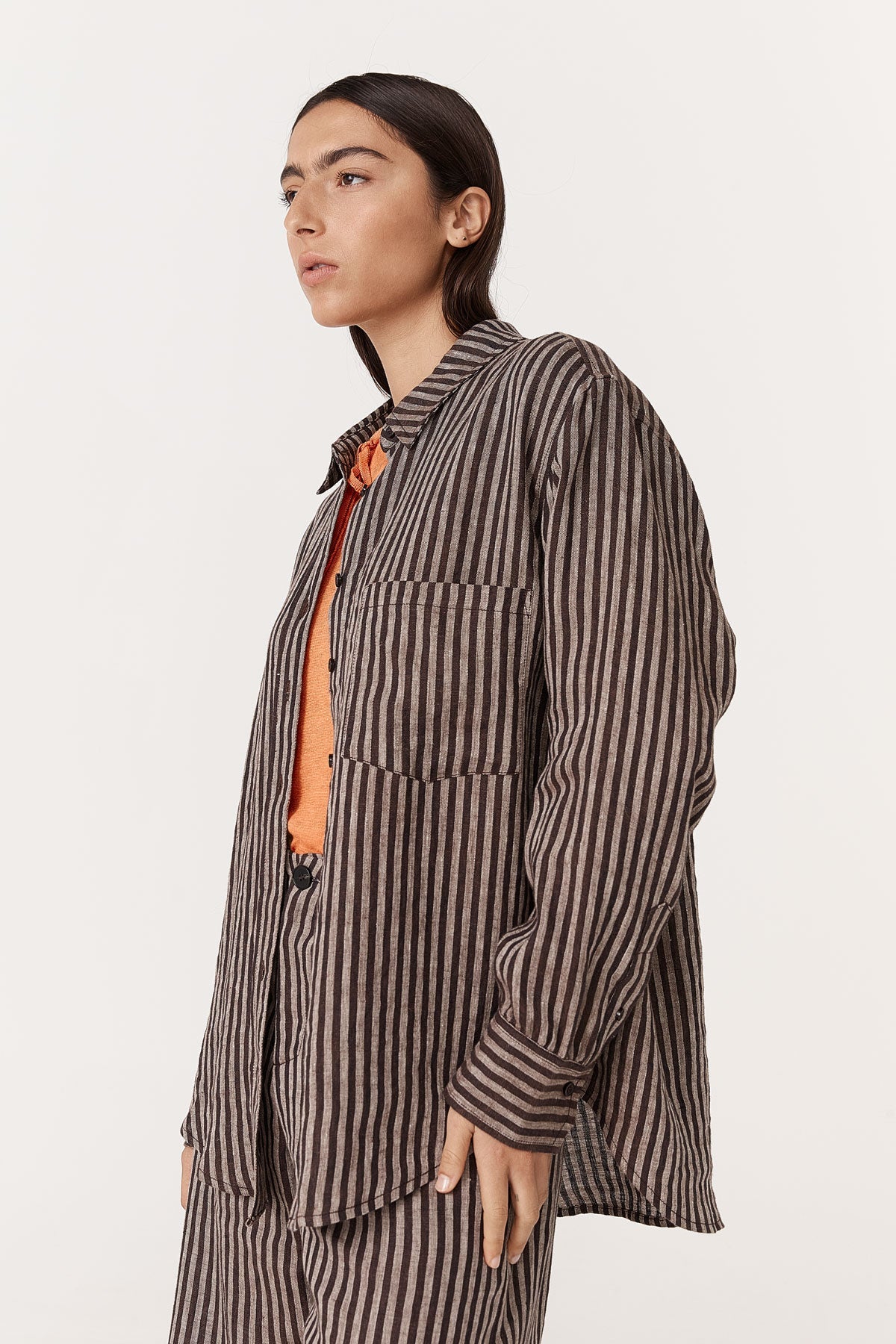 Ramona Linen Long Sleeve Shirt
