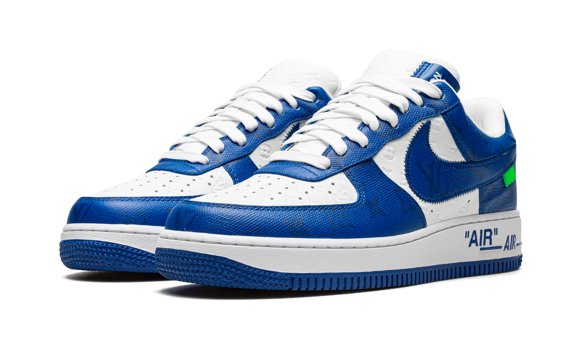 Louis Vuitton Air Force 1 Low "Virgil Abloh - White/Blue" 1A9VAO